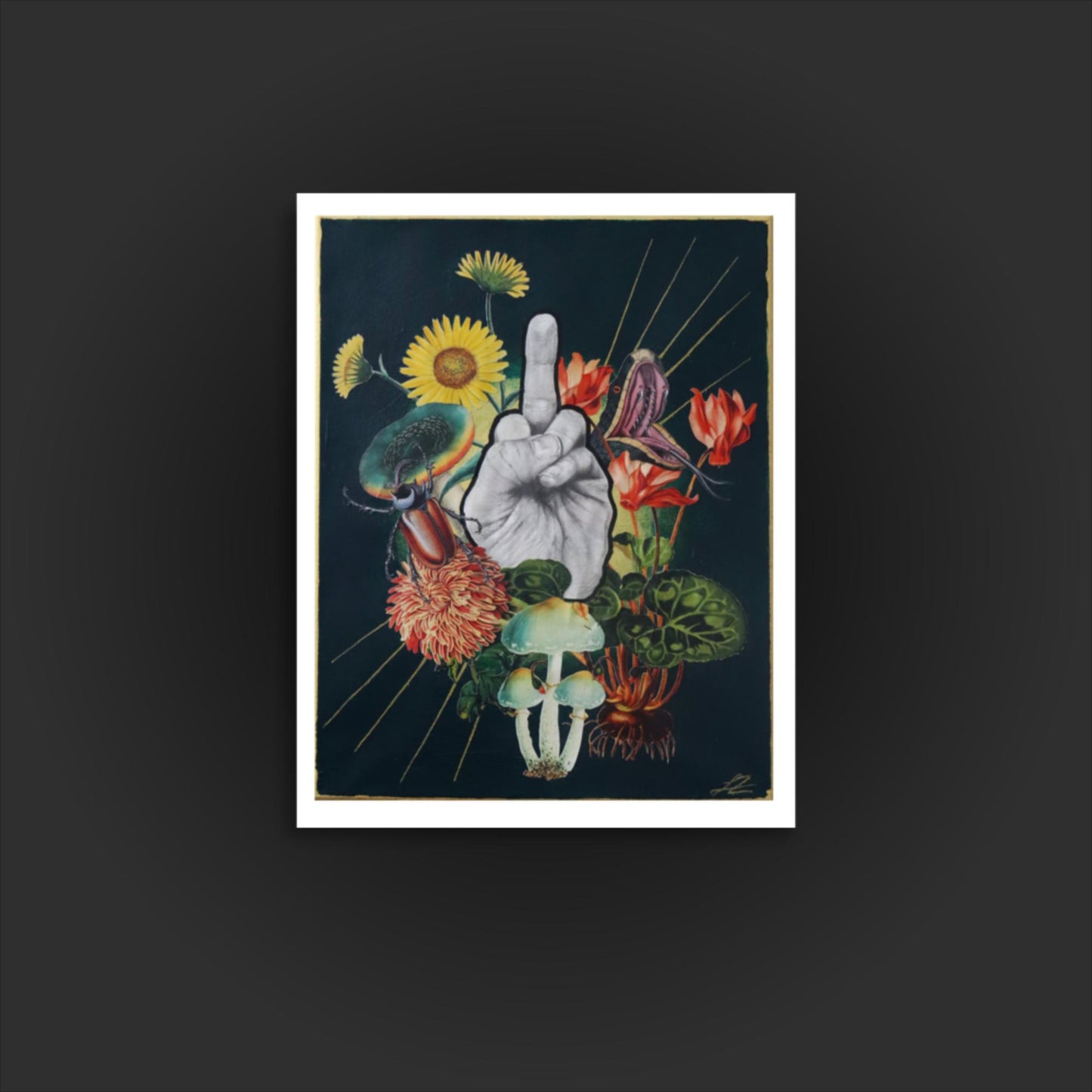 F*ck but Like Botanical Print